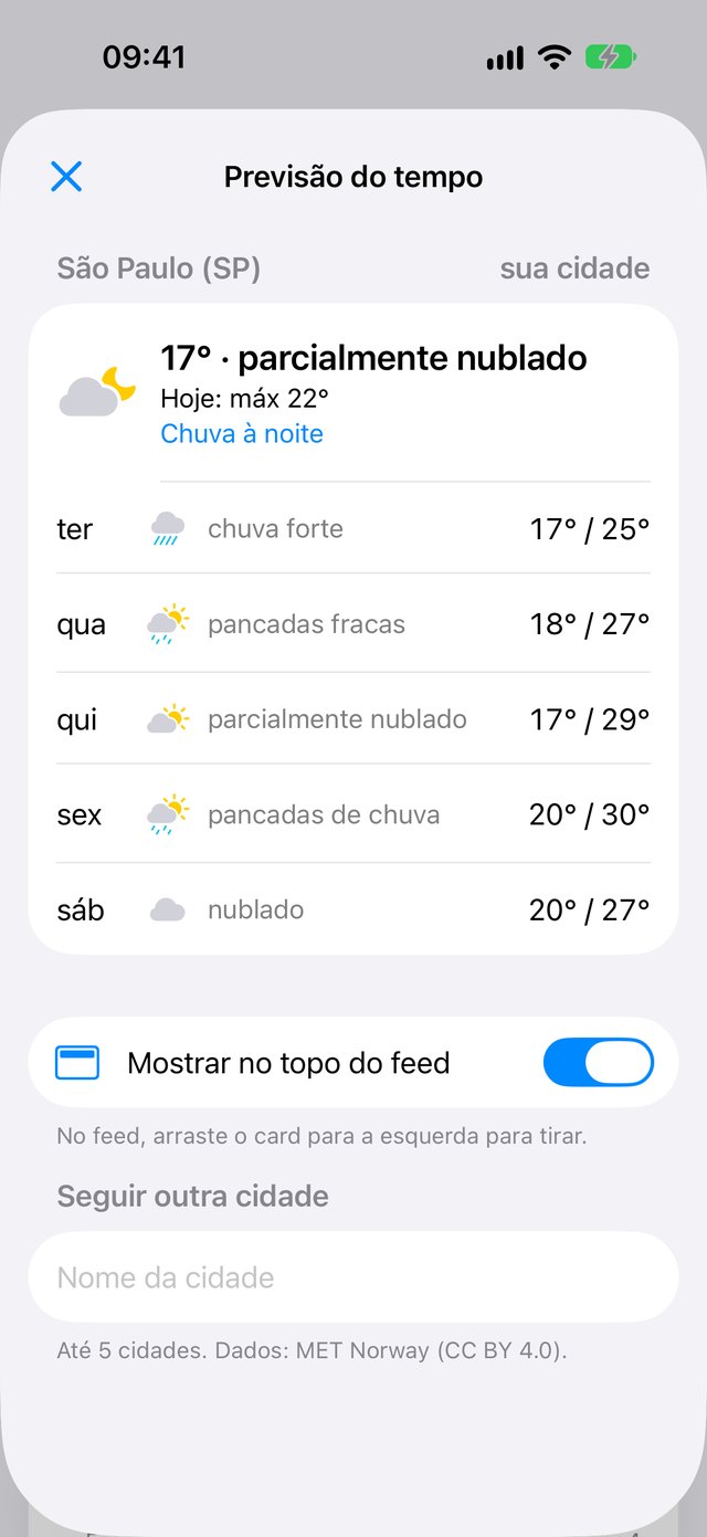 Pronóstico del tiempo, en Gazeta